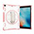 Coque Contour Silicone et Plastique Housse Etui Mat avec Support L07 pour Apple New iPad 9.7 (2017) Petit