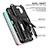 Coque Contour Silicone et Plastique Housse Etui Mat avec Support MQ1 pour Xiaomi Mi 10i 5G Petit