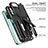 Coque Contour Silicone et Plastique Housse Etui Mat avec Support MQ1 pour Xiaomi Poco M5S Petit