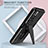 Coque Contour Silicone et Plastique Housse Etui Mat avec Support MQ1 pour Xiaomi Poco X4 NFC Petit