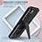 Coque Contour Silicone et Plastique Housse Etui Mat avec Support MQ1 pour Xiaomi Redmi Note 11 Pro+ Plus 5G Petit