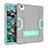 Coque Contour Silicone et Plastique Housse Etui Mat avec Support pour Apple iPad Air 10.9 (2020) Gris