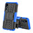 Coque Contour Silicone et Plastique Housse Etui Mat avec Support pour Samsung Galaxy A2 Core A260F A260G Petit