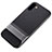 Coque Contour Silicone et Plastique Housse Etui Mat avec Support pour Samsung Galaxy Note 10 Gris