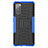 Coque Contour Silicone et Plastique Housse Etui Mat avec Support pour Samsung Galaxy S20 FE (2022) 5G Petit