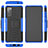 Coque Contour Silicone et Plastique Housse Etui Mat avec Support pour Samsung Galaxy S20 FE 4G Petit