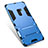 Coque Contour Silicone et Plastique Housse Etui Mat avec Support pour Xiaomi Mi Mix Bleu