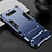 Coque Contour Silicone et Plastique Housse Etui Mat avec Support R01 pour Samsung Galaxy A80 Petit