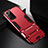 Coque Contour Silicone et Plastique Housse Etui Mat avec Support R01 pour Samsung Galaxy Note 20 Ultra 5G Petit