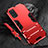 Coque Contour Silicone et Plastique Housse Etui Mat avec Support R01 pour Samsung Galaxy S20 Petit