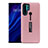 Coque Contour Silicone et Plastique Housse Etui Mat avec Support T01 pour Huawei P30 Pro New Edition Or Rose