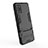 Coque Contour Silicone et Plastique Housse Etui Mat avec Support T02 pour Samsung Galaxy A31 Petit