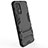 Coque Contour Silicone et Plastique Housse Etui Mat avec Support T02 pour Samsung Galaxy A32 4G Petit