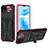 Coque Contour Silicone et Plastique Housse Etui Mat avec Support YF1 pour Realme Narzo 50i Petit