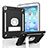 Coque Contour Silicone et Plastique Housse Etui Mat avec Support YJ2 pour Apple iPad Pro 10.5 Petit