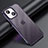 Coque Contour Silicone et Plastique Housse Etui Mat LD1 pour Apple iPhone 13 Violet