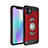 Coque Contour Silicone et Plastique Housse Etui Mat Magnetique Aimant pour Apple iPhone 11 Rouge