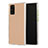 Coque Contour Silicone et Plastique Housse Etui Mat N02 pour Samsung Galaxy Note 20 5G Or