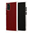 Coque Contour Silicone et Plastique Housse Etui Mat N02 pour Samsung Galaxy Note 20 5G Vin Rouge