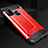 Coque Contour Silicone et Plastique Housse Etui Mat pour Samsung Galaxy A21s Rouge