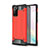 Coque Contour Silicone et Plastique Housse Etui Mat pour Samsung Galaxy Note 20 5G Rouge