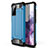 Coque Contour Silicone et Plastique Housse Etui Mat pour Samsung Galaxy S20 FE (2022) 5G Bleu Ciel