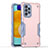 Coque Contour Silicone et Plastique Housse Etui Mat QW1 pour Samsung Galaxy A52 4G Rose