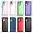 Coque Contour Silicone et Plastique Housse Etui Mat QW1 pour Samsung Galaxy M04 Petit