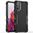 Coque Contour Silicone et Plastique Housse Etui Mat QW1 pour Samsung Galaxy S20 FE 4G Noir