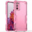 Coque Contour Silicone et Plastique Housse Etui Mat QW1 pour Samsung Galaxy S20 FE 5G Or Rose