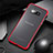 Coque Contour Silicone et Plastique Housse Etui Mat R01 pour Samsung Galaxy S10e Rouge