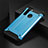 Coque Contour Silicone et Plastique Housse Etui Mat R02 pour Xiaomi Redmi Note 8 (2021) Bleu Ciel