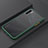 Coque Contour Silicone et Plastique Housse Etui Mat R03 pour Oppo Reno3 Vert