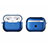 Coque Contour Silicone et Plastique Housse Etui Mat U01 pour Apple AirPods Pro Bleu