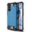 Coque Contour Silicone et Plastique Housse Etui Mat U01 pour Huawei Honor 30 Pro+ Plus Bleu Ciel