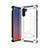 Coque Contour Silicone et Plastique Housse Etui Mat U01 pour Samsung Galaxy Note 10 5G Argent