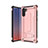 Coque Contour Silicone et Plastique Housse Etui Mat U01 pour Samsung Galaxy Note 10 5G Or Rose