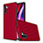 Coque Contour Silicone et Plastique Housse Etui Mat U02 pour Samsung Galaxy Note 10 Rouge