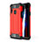 Coque Contour Silicone et Plastique Housse Etui Mat WL1 pour Samsung Galaxy A20s Rouge