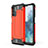 Coque Contour Silicone et Plastique Housse Etui Mat WL1 pour Samsung Galaxy A32 5G Rouge