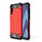 Coque Contour Silicone et Plastique Housse Etui Mat WL1 pour Samsung Galaxy A70S Rouge