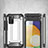 Coque Contour Silicone et Plastique Housse Etui Mat WL1 pour Samsung Galaxy A82 5G Petit