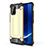 Coque Contour Silicone et Plastique Housse Etui Mat WL1 pour Samsung Galaxy M80S Or