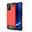 Coque Contour Silicone et Plastique Housse Etui Mat WL1 pour Samsung Galaxy M80S Rouge