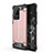 Coque Contour Silicone et Plastique Housse Etui Mat WL1 pour Samsung Galaxy S20 Ultra 5G Or Rose