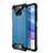 Coque Contour Silicone et Plastique Housse Etui Mat WL1 pour Xiaomi Poco X3 Pro Bleu