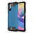 Coque Contour Silicone et Plastique Housse Etui Mat WL1 pour Xiaomi Redmi Note 10T 5G Bleu