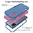 Coque Contour Silicone et Plastique Housse Etui Protection Integrale 360 Degres MQ1 pour Samsung Galaxy A02s Petit