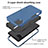 Coque Contour Silicone et Plastique Housse Etui Protection Integrale 360 Degres MQ1 pour Samsung Galaxy F12 Petit