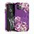 Coque Contour Silicone et Plastique Housse Etui Protection Integrale 360 Degres pour Apple iPhone 11 Pro Max Violet